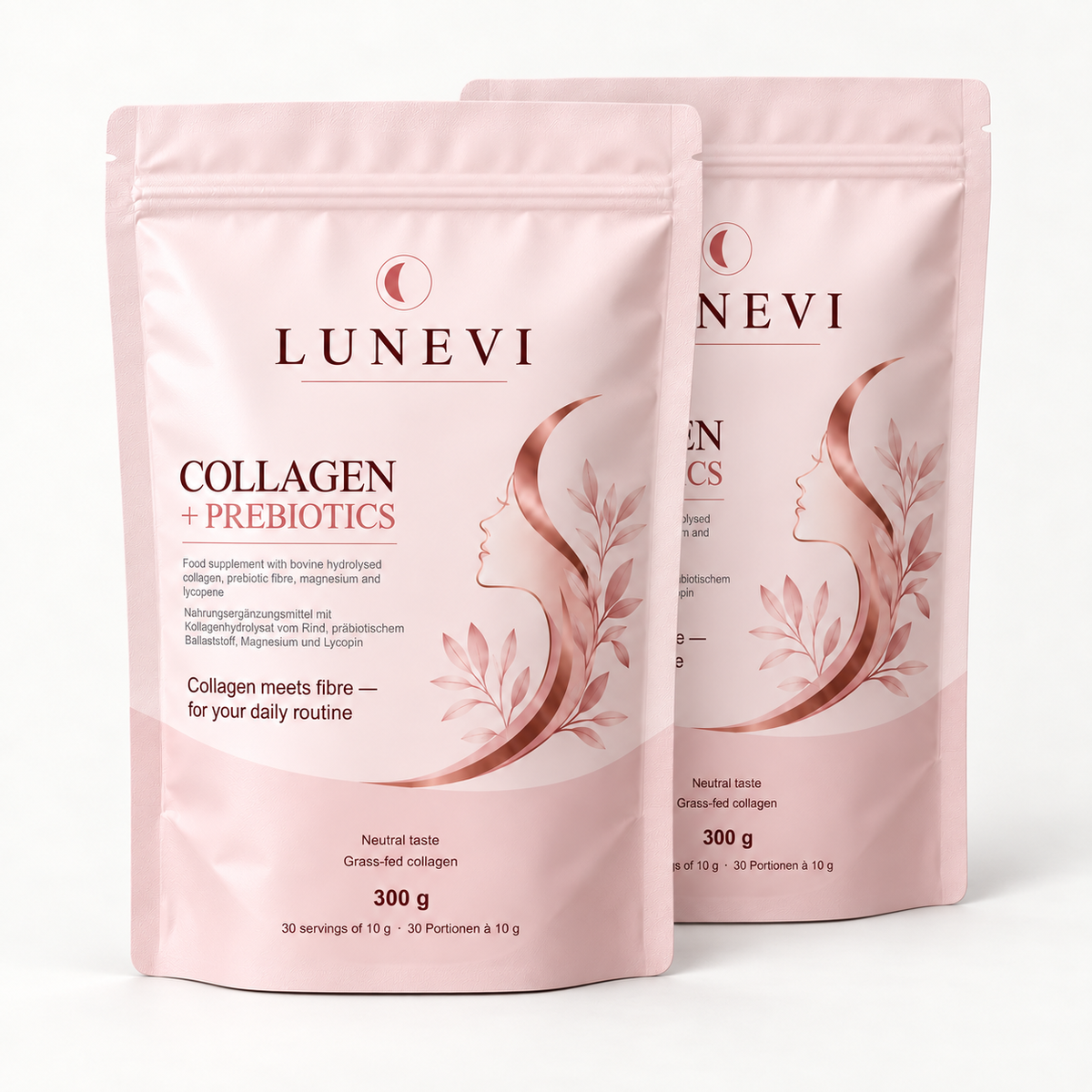 Lunevi Glow & Balance – Collagen + Prebiotics