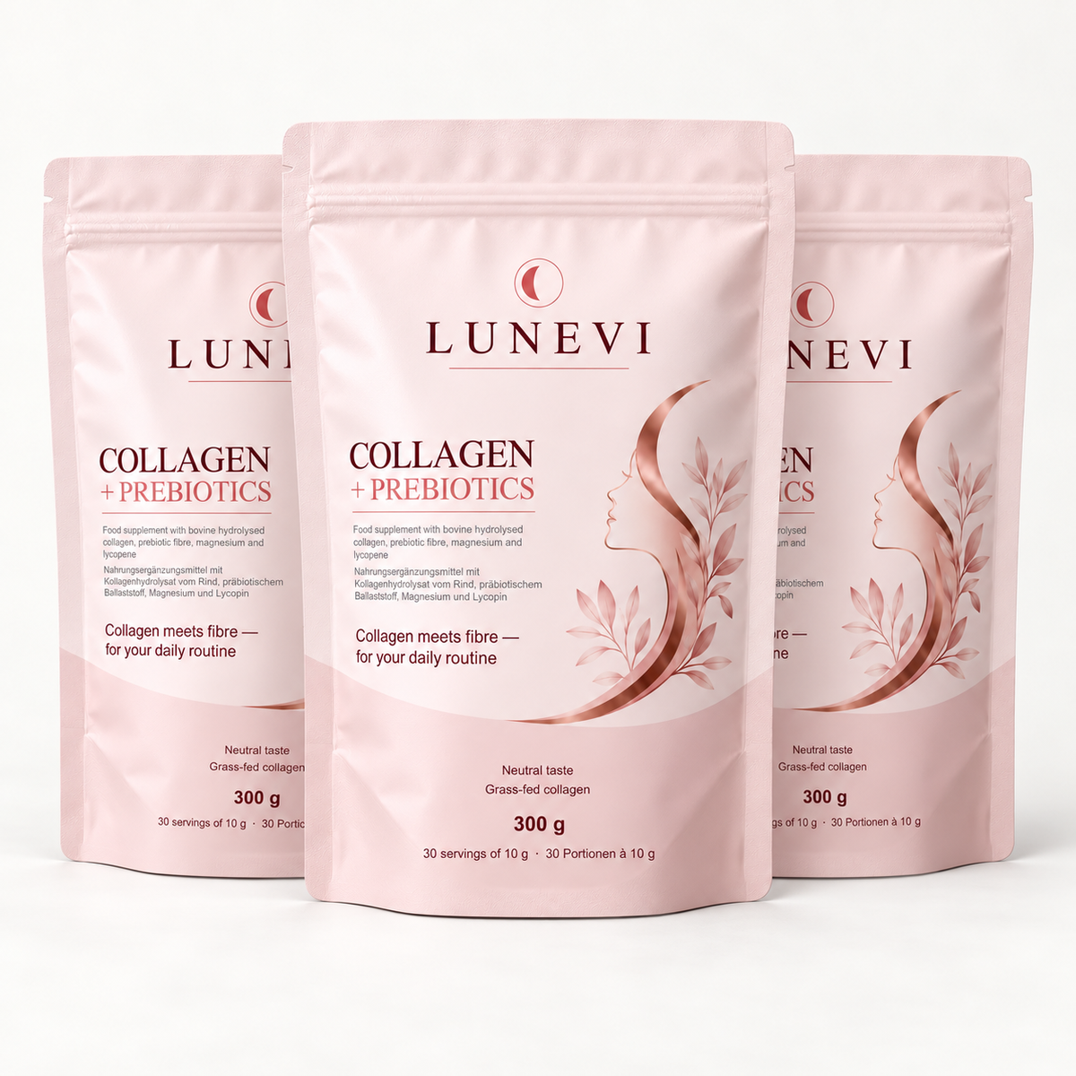 Lunevi Glow & Balance – Collagen + Prebiotics