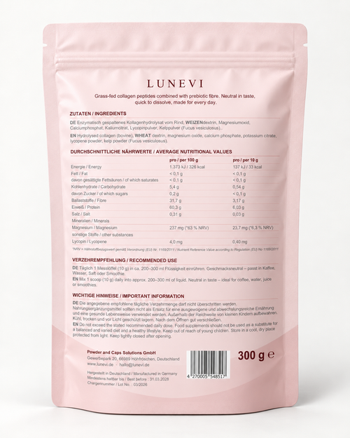 Lunevi Glow & Balance – Collagen + Prebiotics