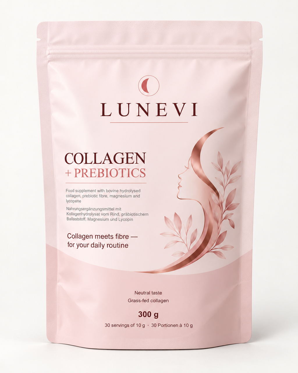 Lunevi Glow & Balance – Collagen + Prebiotics